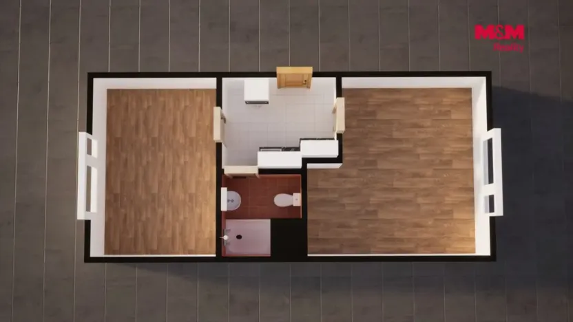 Prodej bytu 1+1, Česká Lípa, Vladimirská, 41 m2