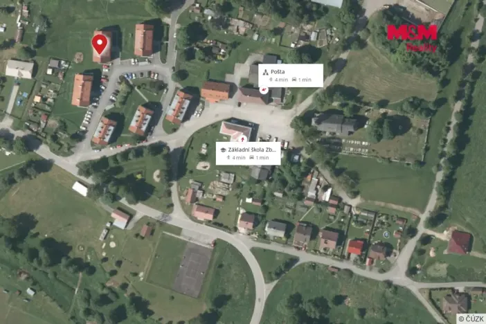 Prodej bytu 3+kk, Zbytiny, 51 m2