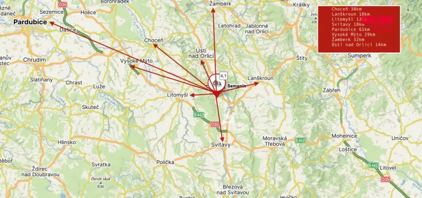 Prodej pozemku pro bydlení, Semanín, 606 m2