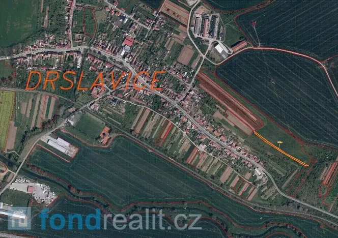 Prodej pozemku, Drslavice, 1148 m2