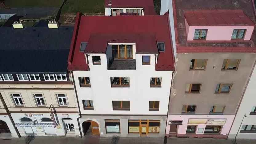 Dražba činžovního domu, Náchod, Komenského, 1000 m2