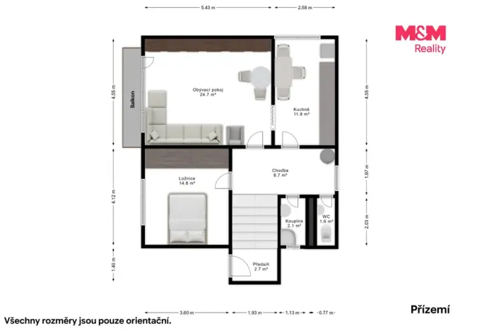 Prodej rodinného domu, Kdyně, Rýzmberská, 130 m2