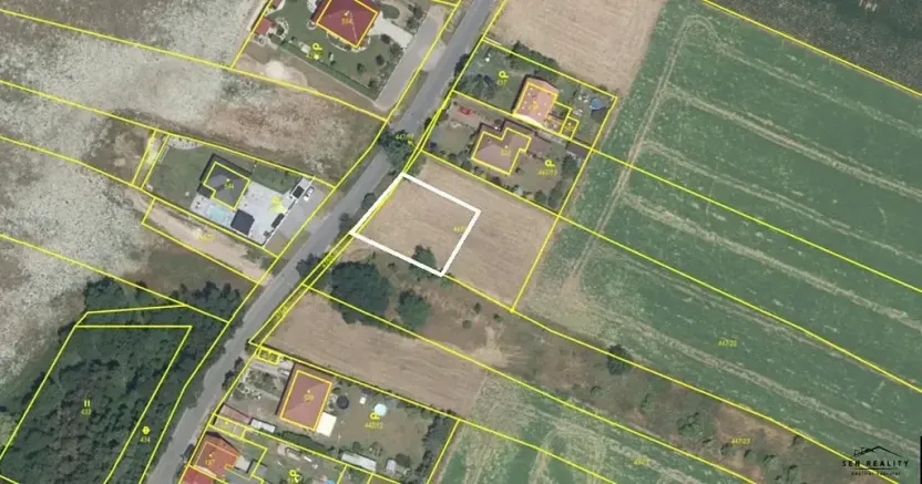 Prodej pozemku pro bydlení, Tatce, Na Stachově, 800 m2