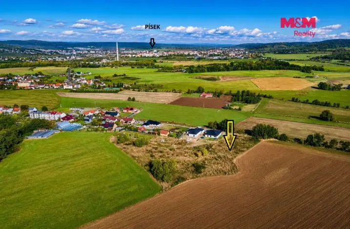 Prodej pozemku pro bydlení, Písek - Smrkovice, 1000 m2
