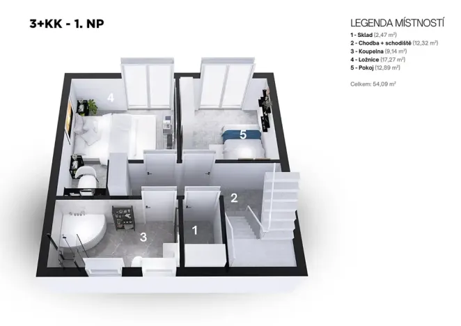 Prodej rodinného domu, Příbram, Borová, 316 m2