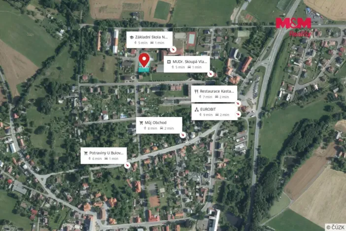 Prodej pozemku pro bydlení, Nasavrky, 503 m2