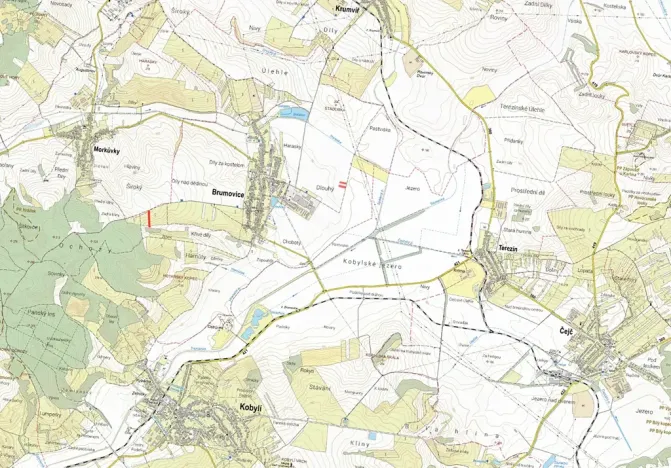Prodej louky, Brumovice, 5442 m2