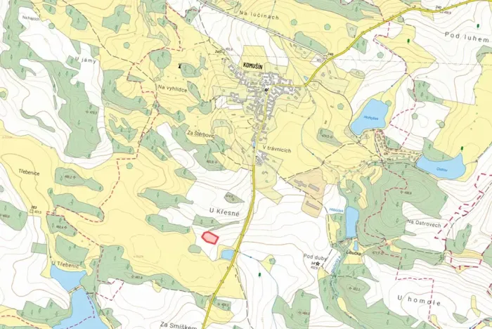 Prodej pole, Horažďovice, 3987 m2