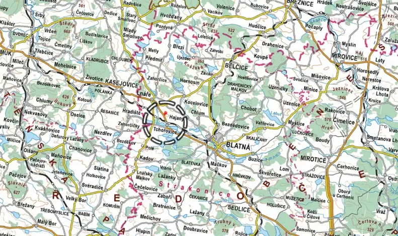 Prodej pole, Tchořovice, 29744 m2