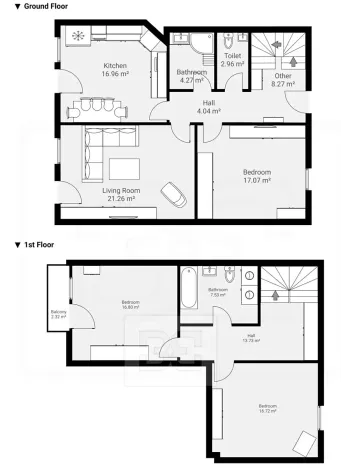 Pronájem bytu 4+1, Chýně, U Dráhy, 131 m2