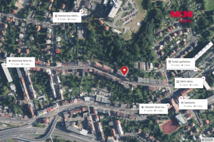 Prodej bytu 2+1, Děčín - Děčín II-Nové Město, Riegrova, 49 m2
