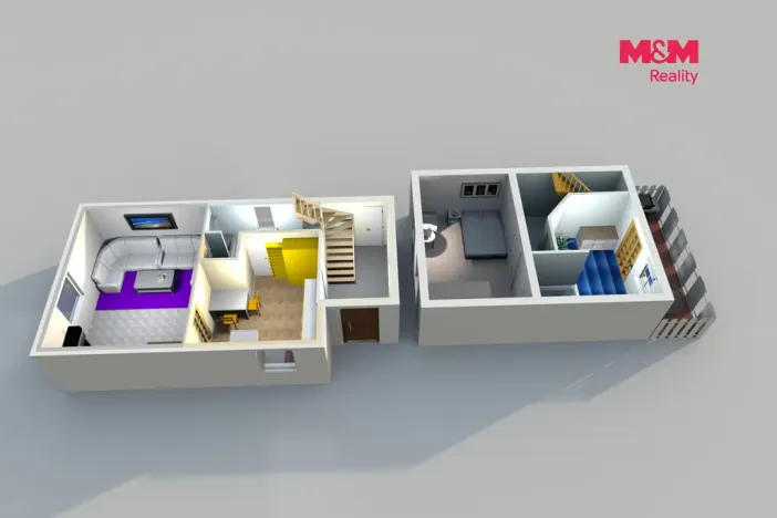 Prodej rodinného domu, Červené Pečky, 9. května, 78 m2