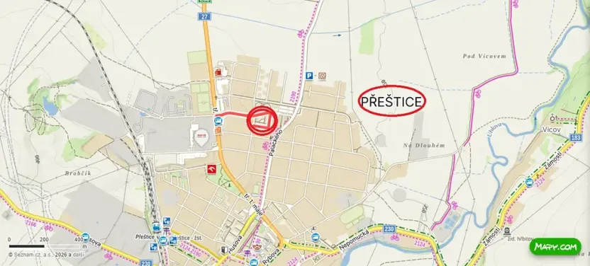 Prodej garáže, Přeštice, Na Chmelnicích, 14 m2