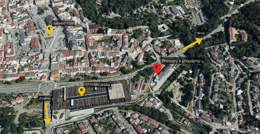 Pronájem bytu 1+kk, Jihlava, Křižíkova, 52 m2