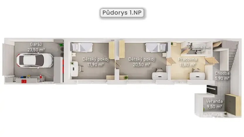 Prodej rodinného domu, České Budějovice - České Budějovice 5, Reinerova, 240 m2