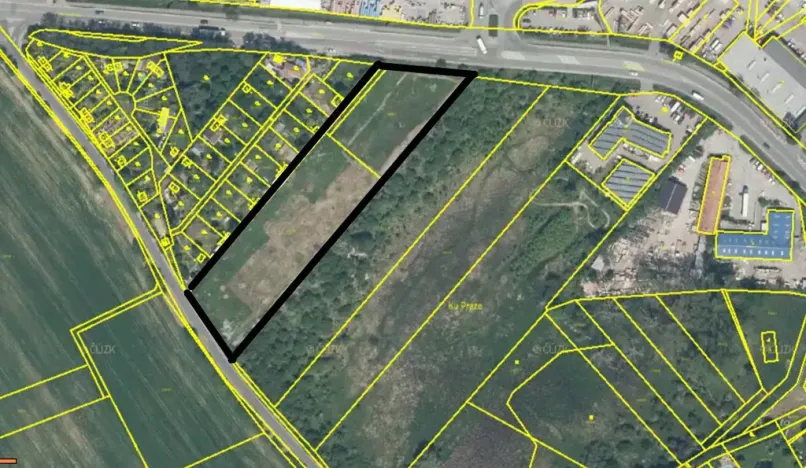 Prodej komerčního pozemku, Praha - Uhříněves, 9000 m2