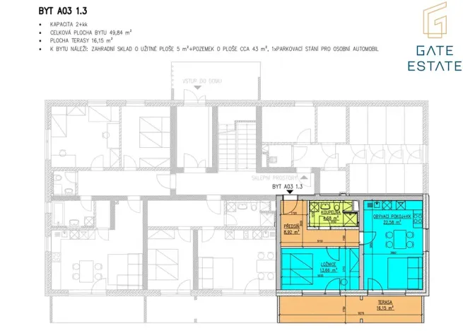 Prodej bytu 2+kk, Hranice, 50 m2