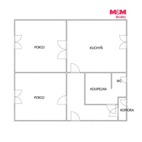 Pronájem bytu 2+1, Štramberk, Bařiny, 61 m2