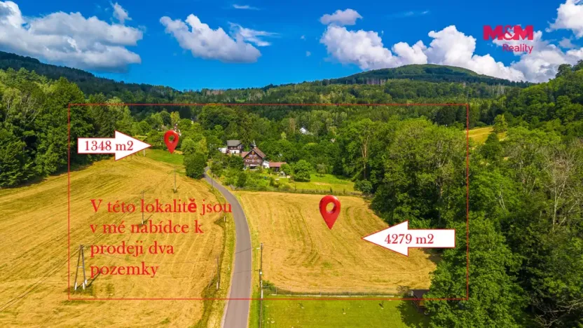 Prodej pozemku pro bydlení, Svor - Rousínov, 4279 m2