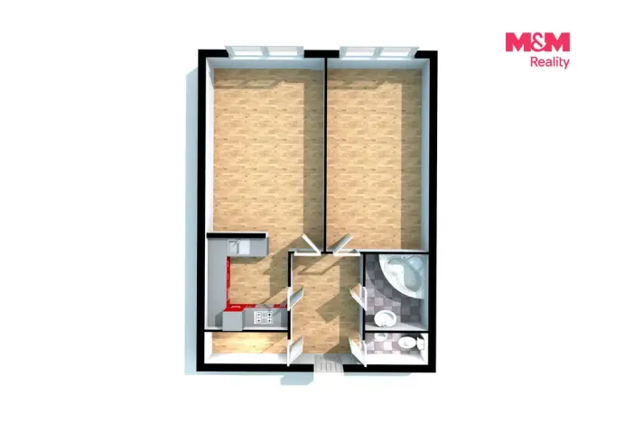 Prodej bytu 2+kk, Praha - Stodůlky, Suchý vršek, 65 m2