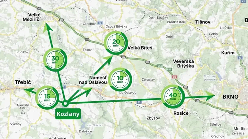 Prodej pozemku pro bydlení, Kozlany, 885 m2