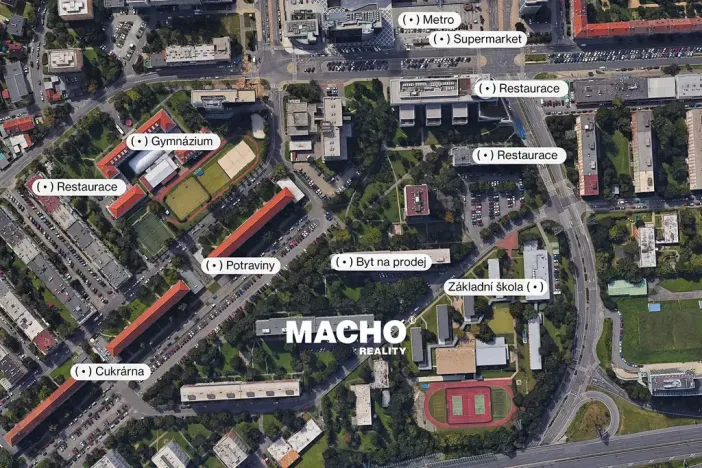Pronájem bytu 2+kk, Praha - Michle, Bítovská, 45 m2