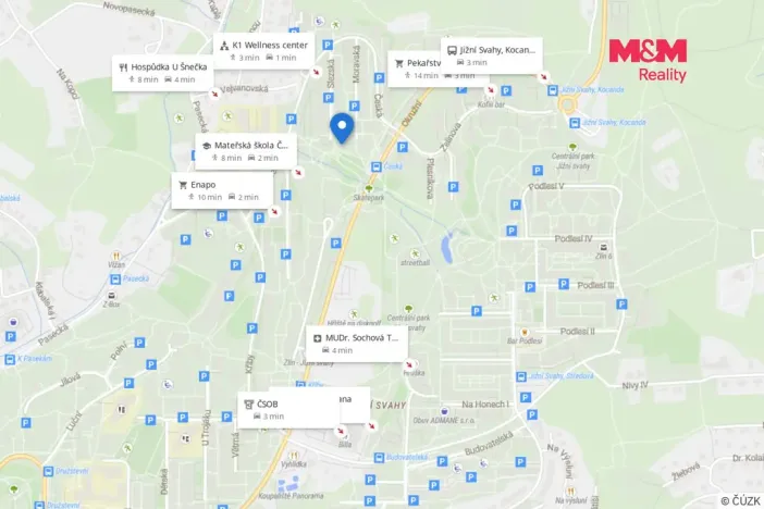 Prodej bytu 3+1, Zlín, Slezská, 69 m2