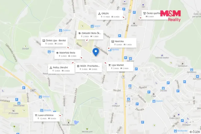 Prodej bytu 3+1, Česká Lípa, Příbramská, 65 m2