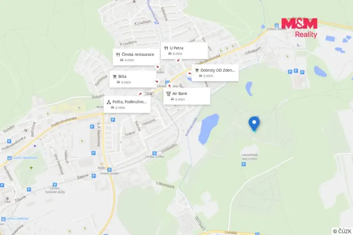 Prodej zahrady, Litvínov, U Koldomu, 454 m2