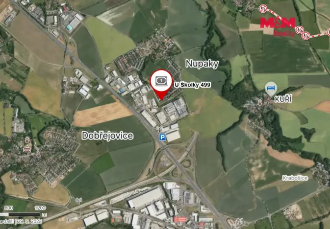 Pronájem bytu 3+1, Nupaky, U Školky, 72 m2