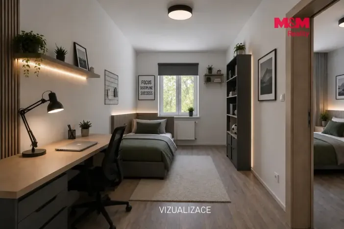 Prodej bytu 2+kk, Žďár nad Sázavou - Žďár nad Sázavou 4, Wolkerova, 70 m2