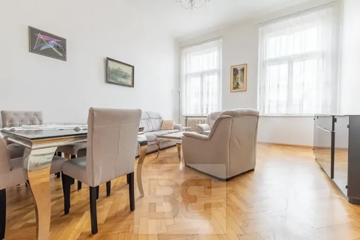 Pronájem bytu 3+1, Praha - Nové Město, Hálkova, 102 m2