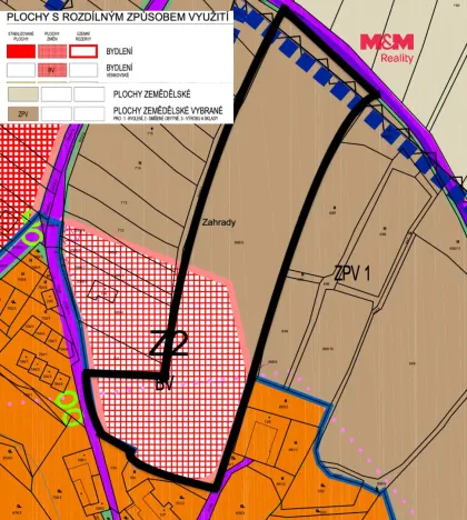 Prodej pozemku pro bydlení, Trhové Sviny - Rankov, 21384 m2