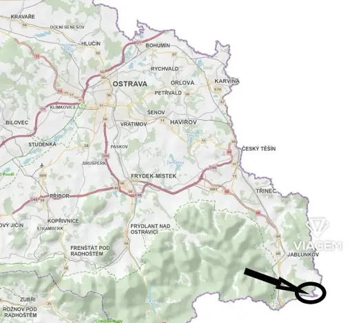 Prodej zahrady, Hrčava, 2520 m2
