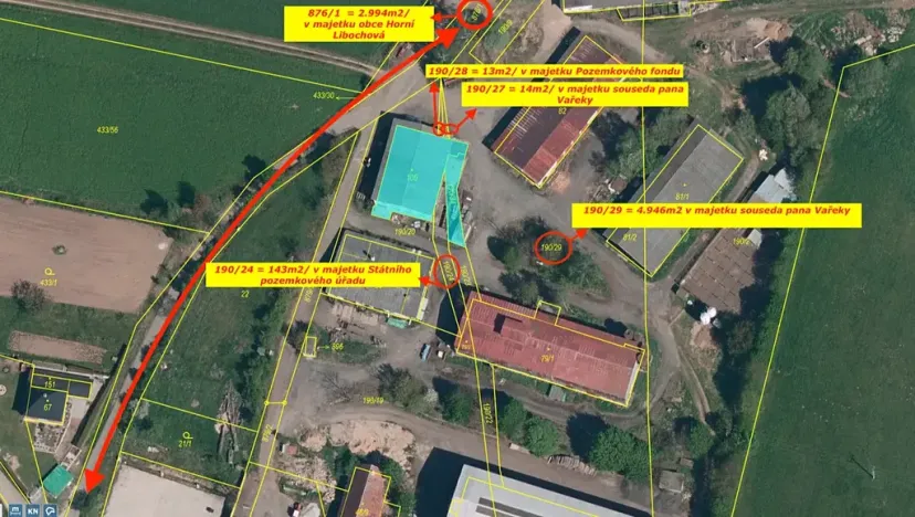Prodej - jiné, Horní Libochová, 800 m2
