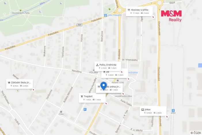 Prodej bytu 2+1, Jirkov, Ervěnická, 54 m2