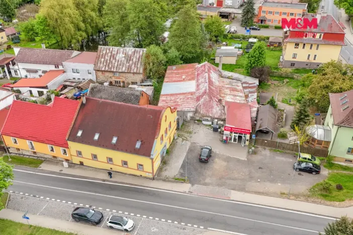 Prodej obchodního prostoru, Žlutice, Mlýnská, 845 m2