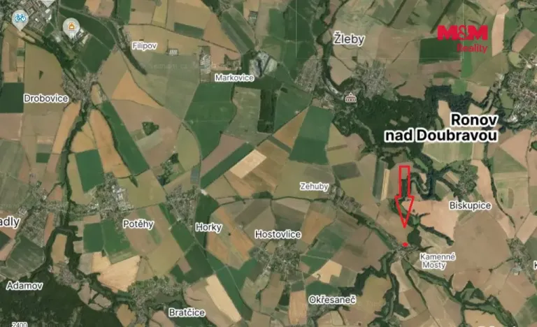 Prodej pole, Žleby - Zehuby, 1040 m2