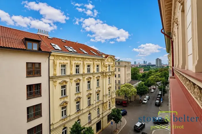 Pronájem bytu 3+kk, Praha - Nové Město, Lublaňská, 90 m2