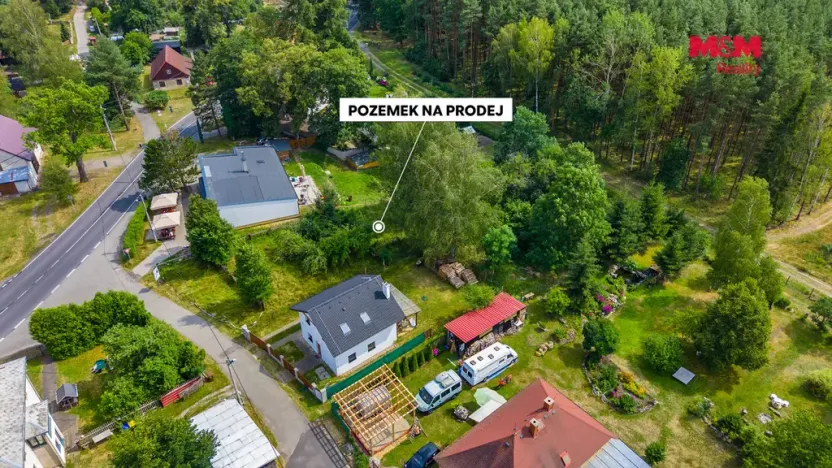 Prodej pozemku pro bydlení, Ralsko - Hradčany, 1263 m2