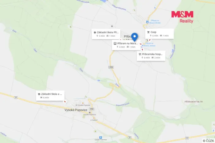 Prodej rodinného domu, Příbram na Moravě, 80 m2