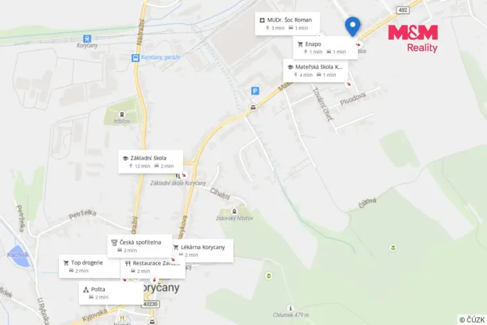 Prodej rodinného domu, Koryčany, Masarykova, 100 m2