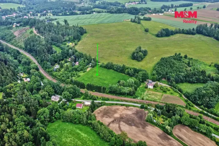 Prodej pozemku pro bydlení, Služátky, 1077 m2