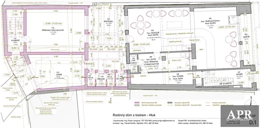 Prodej rodinného domu, Hluk, Hradišťská, 177 m2