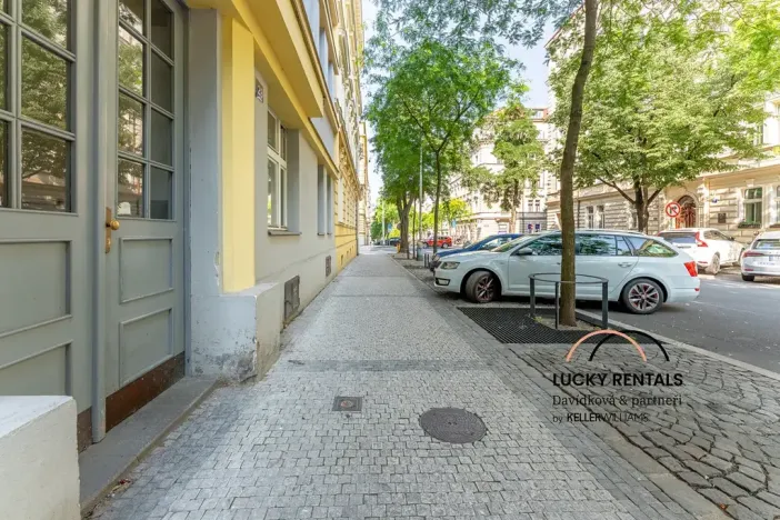Pronájem bytu 1+kk, Praha - Vinohrady, Moravská, 49 m2