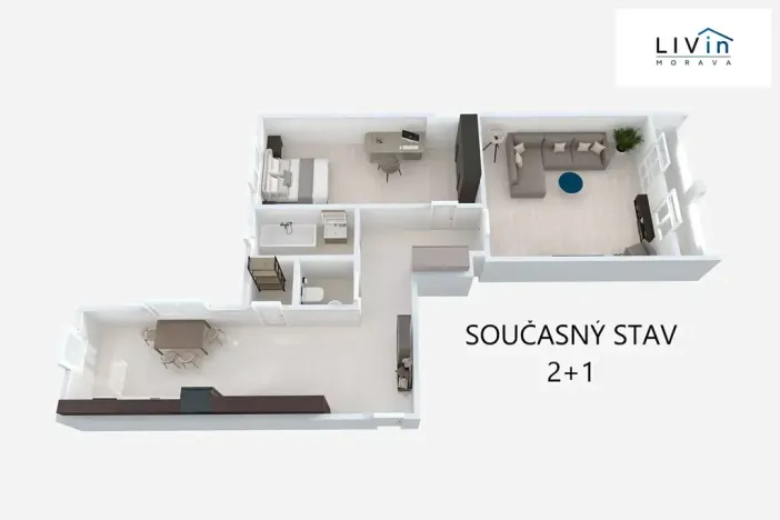 Prodej bytu 2+1, Olomouc, Javoříčská, 90 m2