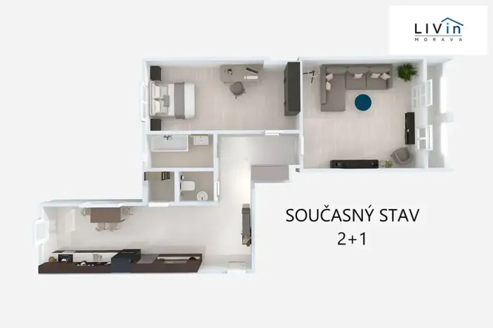 Prodej bytu 2+1, Olomouc, Javoříčská, 90 m2