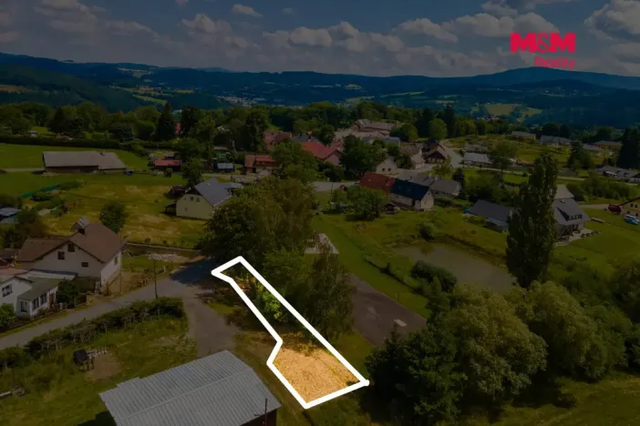 Prodej pozemku, Vimperk - Hrabice, 224 m2