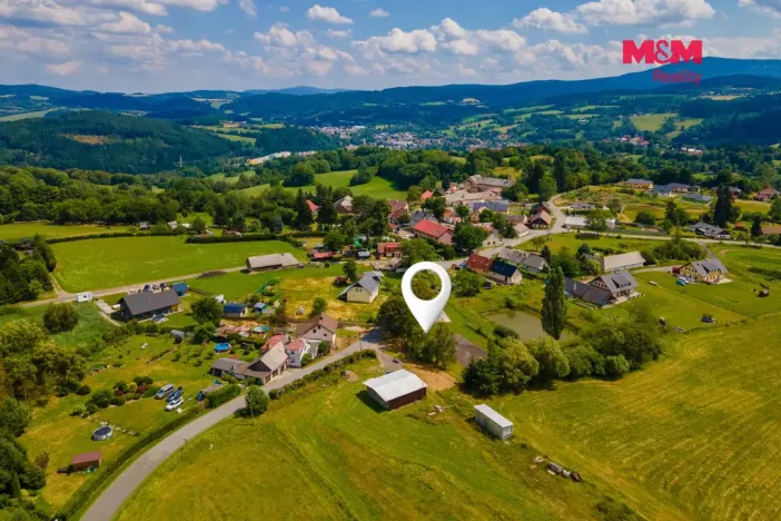 Prodej pozemku, Vimperk - Hrabice, 224 m2