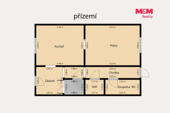 Prodej rodinného domu, Aš, Šumavská, 92 m2